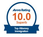 Avvo Rating 10.0 Top Attorney Immigration 