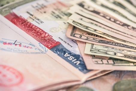 cash and visa